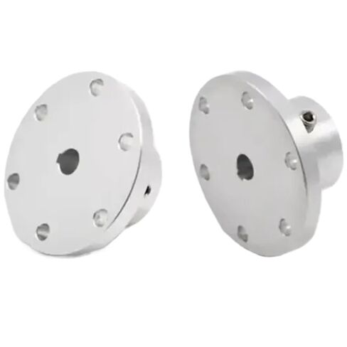 1PC Wheel Flange Couplings Aluminum Keyway Couplings(14mm Keyway) in Saudi Arabia