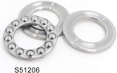 S51206 Deep Groove Ball Bearing 305216 mm ABEC-1 Stainless Steel Thrust S 51206 Bearings in Kuwait