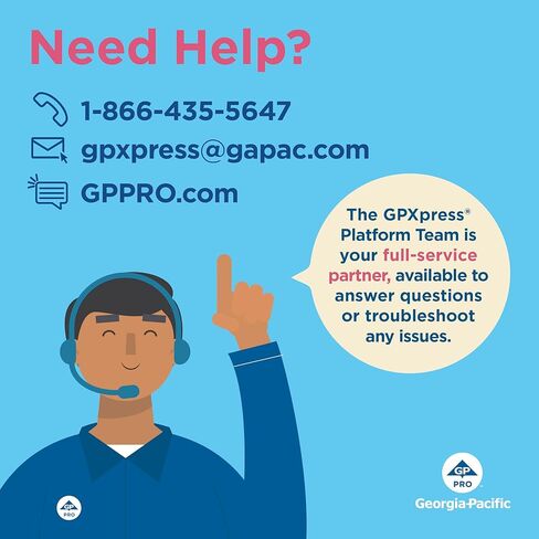 لفافات مناشف ورقية معاد تدويرها من Georgia-Pacific enMotion Flex مقاس 8 بوصات من GP PRO، بني، 550 قدم لكل لفة، 6 لفات مناشف ورقية كبيرة لكل علبة، 89740 in Kuwait