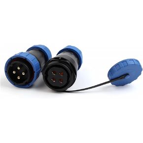 LP28/SP28 مقبس توصيل لرسو السفن التوصيل سلك برغي محطة الذكور والإناث 2/3/4 دبوس (LP28-4D) in Kuwait