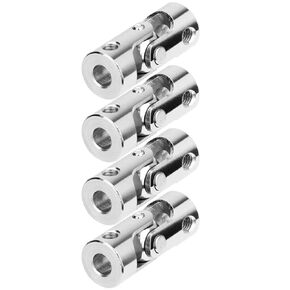 4pcs 4mm to 4mm Steel Universal Joint Cardan Coupling Connector Rotatable Model DIY Motor Shaft Fitting Shaft Adjustable in Kuwait