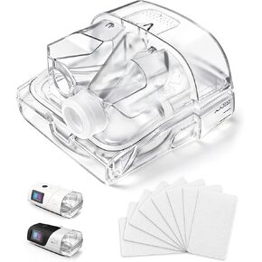 غرفة المياه لجهاز AirSense 11 مع مرشحات CPAP، 24 عبوة من المرشحات مناسبة تمامًا وخزان مياه محكم الغلق متوافق مع أجهزة AirSense 11 وAirCurve 11، ومستلزمات CPAP S11 الموثوقة in Kuwait