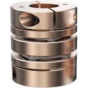 2 قطعة Cloweit D26L35 4-14 مللي متر رمح مزدوج القرص مقرنة عالية الدقة الألومنيوم اقتران مرن (6X6) in Kuwait