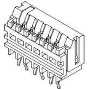 Molex/Waldom, 52011-0210, 2.50mm Pitch Wire Trap Push-Cover Style Vertical 2 Circuits (90 Item/s) in Kuwait