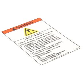 ملصق Bki، برغي تحذير Fkm Acme N0153 - قطعة بديلة أصلية من الجهة المُصنِّعة الأصلية in Kuwait