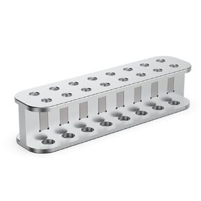 4E's USA 16-Tube Magnetic Separation Rack, Aluminum Magnetic Bead Rack Separator for DNA RNA Purification for 0.5ml, 1.5ml and 2.0ml Microcentrifuge Tubes in Kuwait