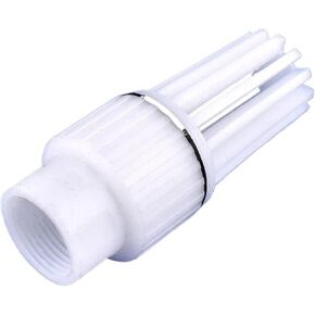 1 ~ 10 قطعة صمام سفلي بلاستيكي 3/4 بوصة 1 بوصة مرشح خيط ذكر/أنثى زهرة زرقاء رأس ملولبة فحص تركيبات مضخة المياه (خيط أنثى واحد، 5 قطعة) in Kuwait