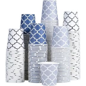 [300 عبوة] أكواب ورقية بوزن 3 أونصة، أكواب صغيرة لغسول الفم بوزن 3 أونصة، أكواب حمام صغيرة للاستعمال مرة واحدة، أكواب ورقية بوزن 3 أونصة للحمام، والسوبر ماركت، وحفلات أعياد الميلاد، والسفر، والأحداث، والنزهات، والشواء in Kuwait