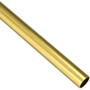 H62 Brass Round Tube Length 500Mm, Outer Diameter 6Mm Wall Thickness 1.2-2Mm Suitable for Gardening Decoration And DIY Crafts,6×1.5×500mm(6x1.2x500mm) in Kuwait