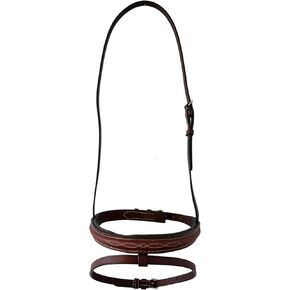 Padded Raised Cavesson with Fancy Stitched Noseband in Kuwait
