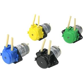 مضخة تمعجية صغيرة NKP 5 في حزمة 6 فولت/12 فولت/24 فولت محرك تيار مستمر مضخة جرعات منخفضة التدفق مع اللون الأزرق، أنابيب سيليكون/BPT (B10، 6 فولت مستقيم) in Kuwait