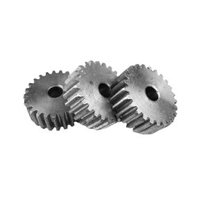 1Pc 45# Steel Spur Gear 1Mod 21-28T Metal Gear Thickness 10mm Outer Dia 13-18mm for Electricity Textile Field(1M 22 Teeth) in Kuwait