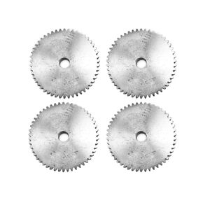 1PCS Spur Gear 1M 41/42/43/44/45/46/47/48/49T Rough Hole 6mm Wheel 45# Steel Material Motor Gear Total Height 10mm(1M 44T Craft Hole 8) in Kuwait
