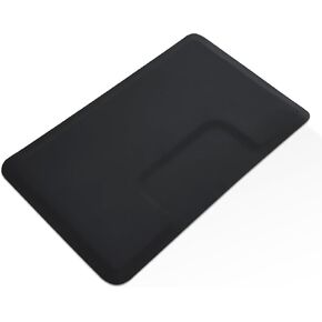 سجادة أرضية صالون الحلاقة مقاس 3 × 5 أقدام من BarberPub مضادة للتعب، سجادة أرضية كرسي الحلاقة لمصفف الشعر مستطيلة بسمك 1/2 بوصة 0040 أسود in Kuwait