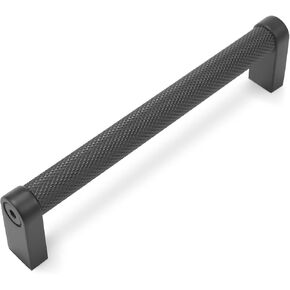 10 Pack 5 inch(128mm) Black Kitchen Cabinet Handles Knurled Cabinet Pulls Black Drawer Pulls Kitchen Cabinet Hardware Handles Dresser Handles in Kuwait