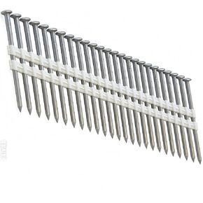 21 Degree Framing Nails 3 In. x .119 Gauge | Full Round Head Smooth Shank High-Strength Painted | Compatible with Metabo Framing Nail Guns | Contractor Grade, 500 Count in Kuwait