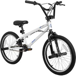 دراجة HILAND مقاس 20 بوصة للأطفال BMX للأولاد والبنات من سن 5 إلى 12 عامًا، جيروسكوبي 360 درجة و4 أوتاد، دراجة أطفال للمبتدئين إلى الدراجين المتقدمين، ألوان متعددة in Kuwait