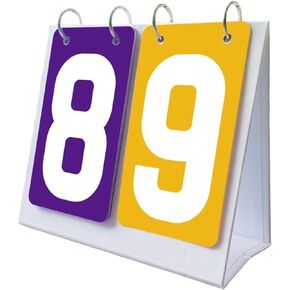 Sports Scoreboard Table Score Flipper Flip Score Board Score Counter for Tennis Ball in Kuwait