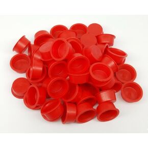 100 Fireworks Plastic Plugs End Caps For 1" Tubes in Kuwait