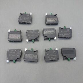 10 قطعة ZBE-101 لا يوجد كتلة اتصال مفتوحة عادية باللون الأخضر تناسب منتجات سلسلة XB4 XB5 in Kuwait