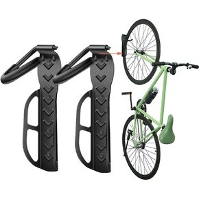 Wallmaster Bike Storage Rack for Garage, Wall Mount Bicycles Hanger, 2-Pack Bike Storage System Vertical Bike Hooks in Kuwait