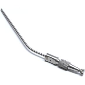 أنبوب شفط طبي من فيرغسون 1 Fg، أنبوب 3.3 مم، طول إجمالي 19.5 سم من الفولاذ المقاوم للصدأ، مصمم ليكون سهل الاستخدام لجميع الأطباء البيطريين. in Kuwait