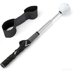 Golf Training Wrist Trainer Golf Swing Practice Stick - Strength and Rhythm Training for Improved Shot Swing Control in Kuwait