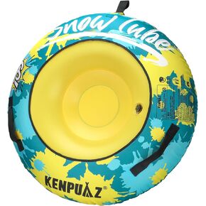 أنبوب ثلج عالي التحمل قابل للنفخ مع غطاء قماشي متين - زلاجة ثلجية ممتازة للأطفال والكبار، متعة الشتاء في الهواء الطلق in Kuwait