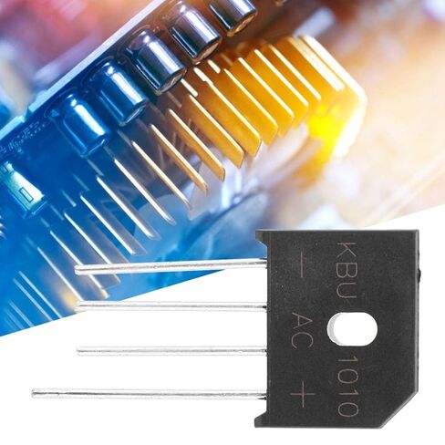 Jeanoko KBP210 Power Component 2A Bridge Rectifiers Diode Axial Electronic Diodes for Electronic Circuit Full Electronic Silicon Diodes(Sell 5) in Kuwait