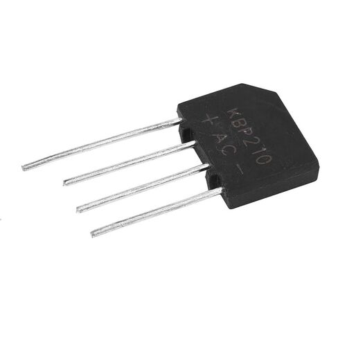 Jeanoko KBP210 Power Component 2A Bridge Rectifiers Diode Axial Electronic Diodes for Electronic Circuit Full Electronic Silicon Diodes(Sell 5) in Kuwait