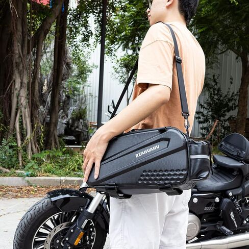 bike trunk bag, 3-in-1 Bike Rack Bag Trunk Bag Waterproof Bicycle Rear Seat Bag with 2 Side ing Bags Cycling Cargo Luggage Bag Pannier Shoulder Bag in Saudi Arabia