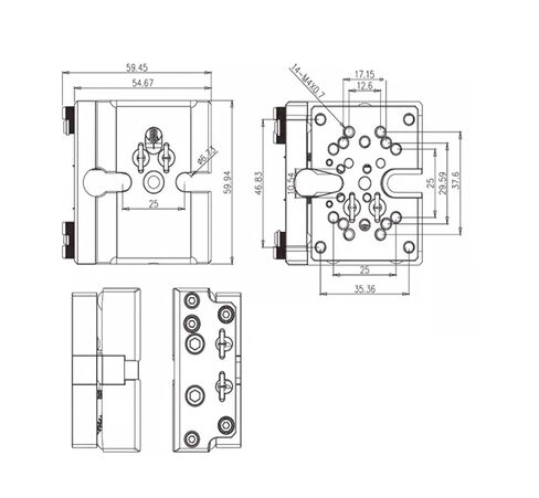 طاولة إمالة دوارة دقيقة TSX-5 منصة زاوية دقيقة أصلية in Kuwait