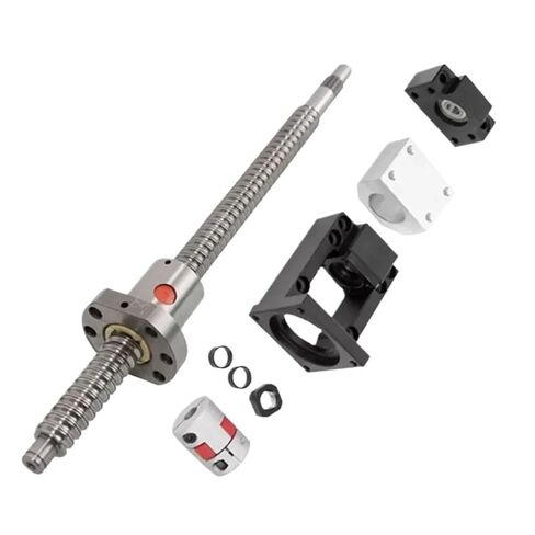 برغي كروي، دليل خطي برغي كروي SFU2010 150-1000 مم HGR25 خطي السكك الحديدية + BF15 HM15-86 لمقعد المحرك Nema 34 + مقرنة DSG20H(150 مم) in Kuwait