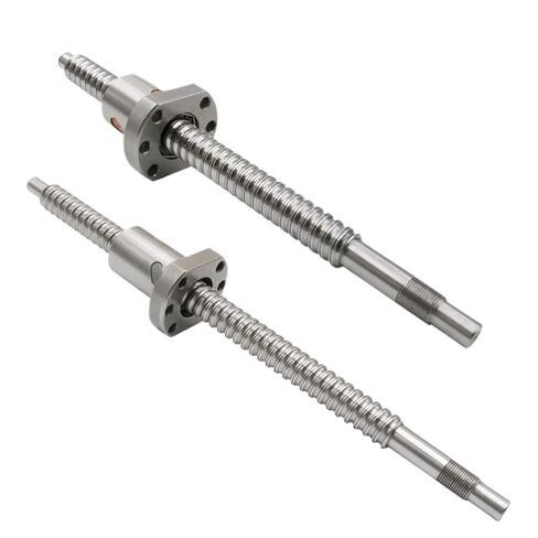 Ball Screw, Linear Guide Ball Screw SFU2005 Ball Screw Kit End Machined with BKBF15 + Nut Holder+ Coupling(500mm) in Saudi Arabia