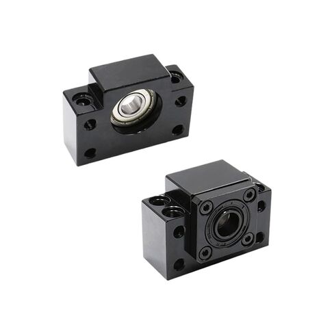 Ball Screw, Linear Guide Ball Screw SFU2005 Ball Screw Kit End Machined with BKBF15 + Nut Holder+ Coupling(500mm) in Saudi Arabia
