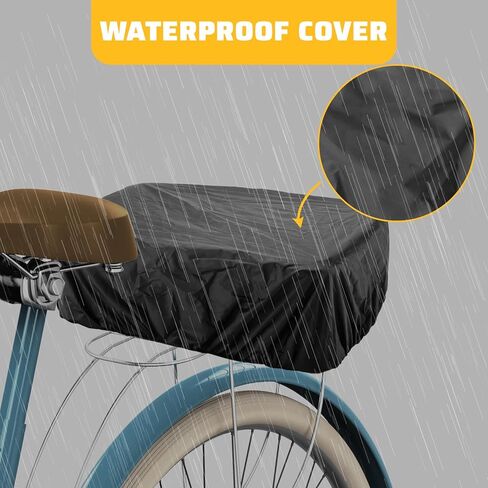 سلة دراجة خلفية مع شبكة شحن وغطاء مقاوم للماء، سلة دراجة فولاذية ذات سعة كبيرة للدراجة الكهربائية، دراجة كهربائية in Kuwait