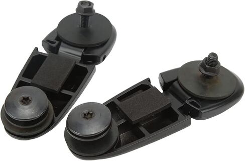 Rear Window Liftgate Glass Hinge, Bisagra Continua Negra 4.5 Pulgadas Black Metal, Left & Right, 926 132, Direct Replacement, Bisagra De Idrio for 2002‑1998 in Saudi Arabia