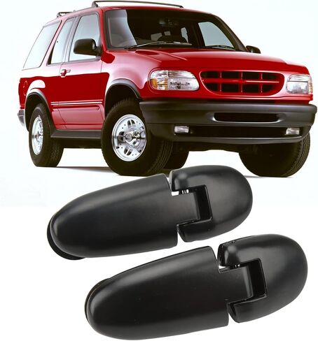 Rear Window Liftgate Glass Hinge, Bisagra Continua Negra 4.5 Pulgadas Black Metal, Left & Right, 926 132, Direct Replacement, Bisagra De Idrio for 2002‑1998 in Saudi Arabia