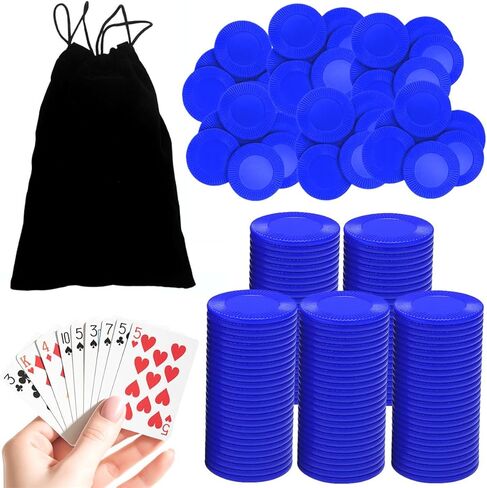 120Pcs 6-Color Plastic Poker Mini Chips (2.2CM Diameter) - Bulk Game Chips for Poker Play,Math Counting Learning, You Teaching & Rewards (6color) in Saudi Arabia
