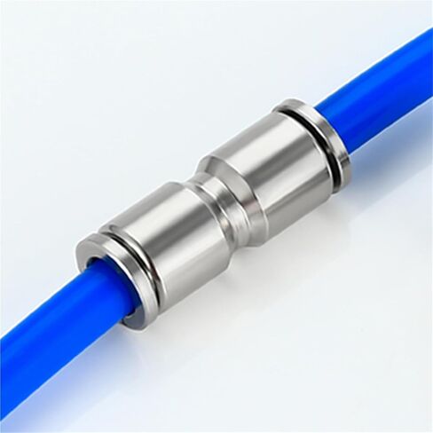 304 Stainless Steel Pneumatic Quick Coupling Air Hose 12mm Metal High-Pressure BKC PU PV PE PY SA PM PZA PLM(PE) in Saudi Arabia