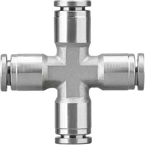 304 Stainless Steel Pneumatic Quick Coupling Air Hose 12mm Metal High-Pressure BKC PU PV PE PY SA PM PZA PLM(PE) in Saudi Arabia