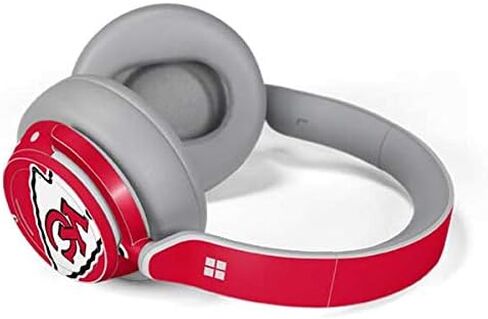 Skinit Decal Audio Skin Compatible with Surface Headphones - Officially Licensed NFL Kansas City Chiefs Large Logo Design in Saudi Arabia