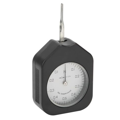 SEN - 0.5-1 Tension Gauge with Single Pointer, Dial Tension Meter Tester Tool, 0.5N Mechanical Tensiometer for Relay Contact and Spring Tension Testing, Compact ABS in Kuwait