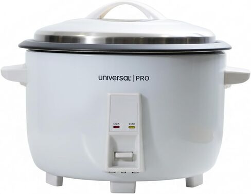 Universal PRO Magna Commercial Rice Cooker, 35 Cups Uncooked and 70 Cups Cooked Rice, 5.9QT Large Rice Maker with Nonstick Inner Pot, One Touch Operation, Auto Keep Warm, Electric Rice Cooker for Restaurants, Catering, and Hotels, Easy to Clean in Saudi Arabia