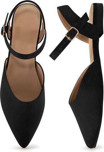 أحذية مسطحة من Alicegana Womens Sandals - Flated Flats Flats 2025 مريحة للأعمال الصلفية غير الرسمية للمشي in Kuwait