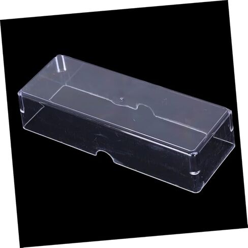 Hemoton 1Pc Transparent Poker Chips Storage Organizer Container for Board Games Game Chip Tray with Compartments for Easy Access and Tidy Setup in Saudi Arabia