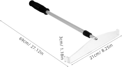 Telescopic Poker Chip Rake Collector Convenient Collecting Rod for Chips Design Smooth Finish for Poker Games and Board Game Enthusiasts in Kuwait