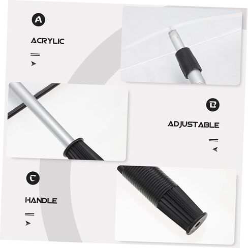 VANZACK Telescopic Poker Chip Rake for Collecting Chips Adjustable Length Plastic Material 1-Piece Set for Poker Games and Home Tournaments in Saudi Arabia