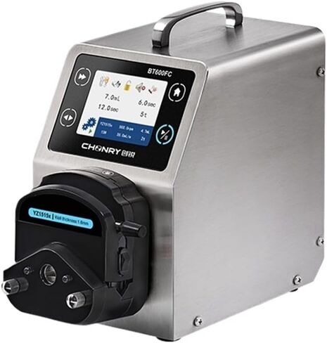 آلة التعبئة تدعم تعبئة السائل مضخة تمعجية مضخة توزيع قوارير صغيرة زجاجات تعبئة BT600FC (اللغة الروسية، US_110V) in Kuwait