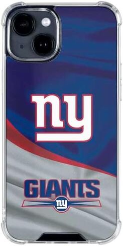 حافظة هاتف Skinit الشفافة متوافقة مع iPhone 14 - تصميم NFL New York Giants مرخص رسميًا in Saudi Arabia